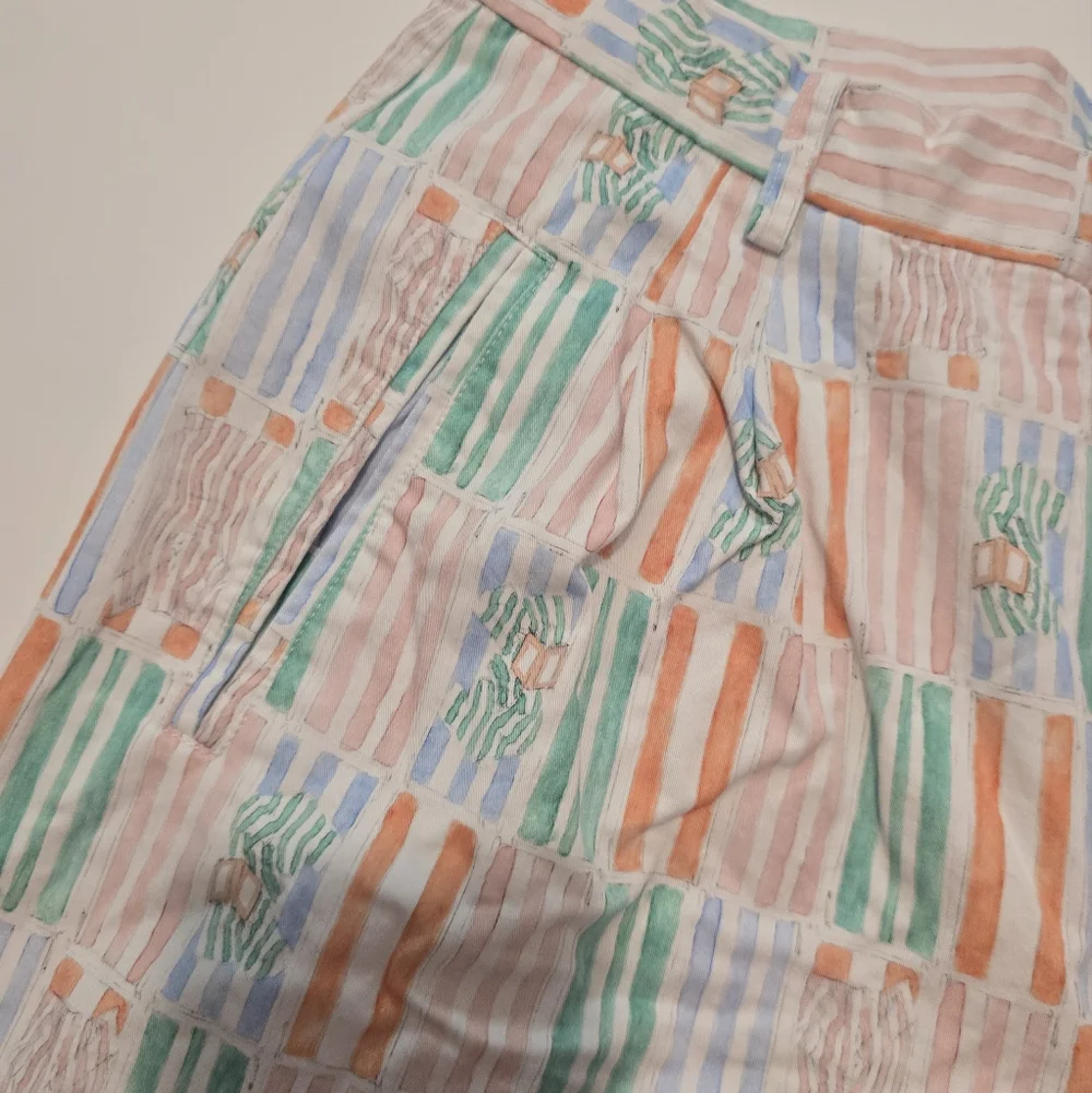 Rachel Antonoff Rose Pants Cotton Size 10 - Picture 6 of 12